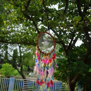 Large Feather Dream Catcher Boho Wall Hanging Home Decor