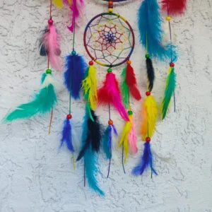 Large Feather Dream Catcher Boho Wall Hanging Home Decor