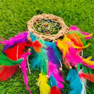 Large Feather Dream Catcher Boho Wall Hanging Decor