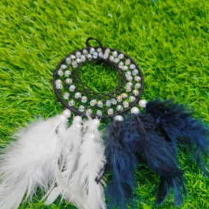 Handmade Dream Catcher Car Hanging Feather Rear View Mirror Charm