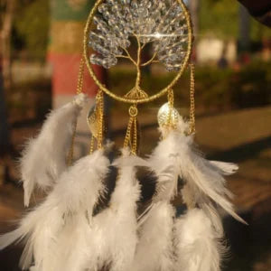 Beaded Tree of Life Dream Catcher Boho Wall Hanging Decor