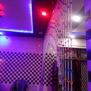 Arch Crystal Beaded Curtain – Decorative Door & Window Hanging
