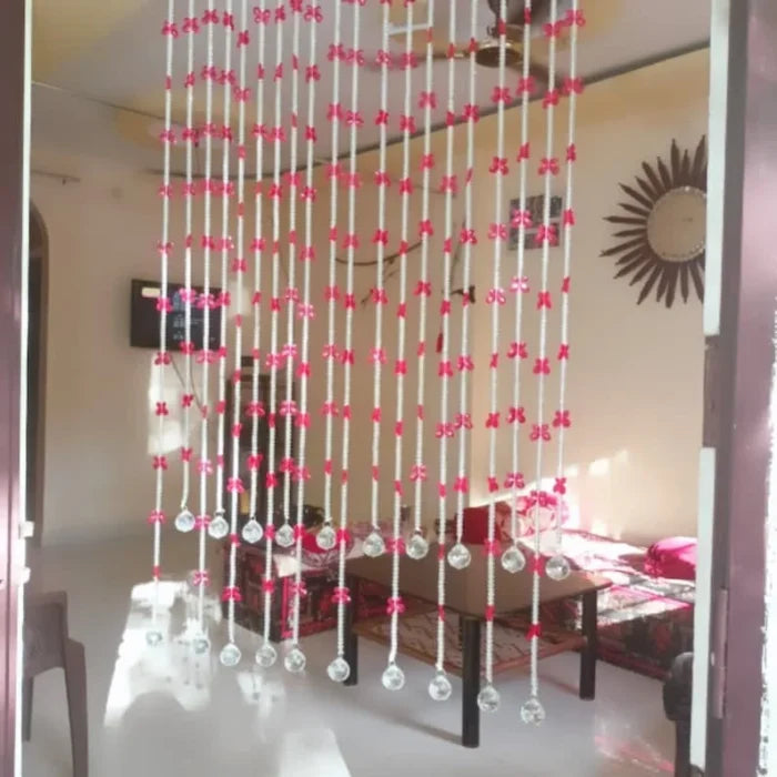 Butterfly Acrylic Beaded Curtain – Decorative Door & Window Hanging