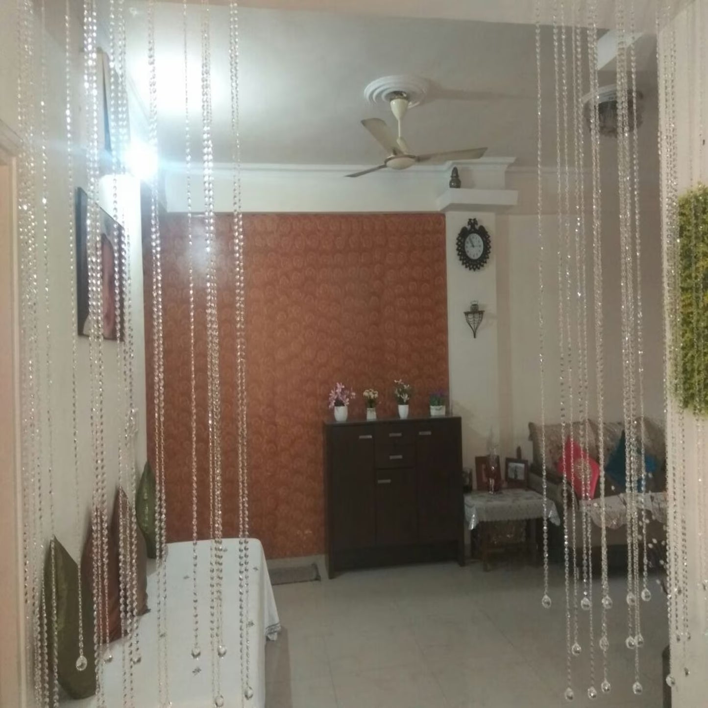 Crystal Beaded Curtain – Elegant Door & Window Hanging Decor