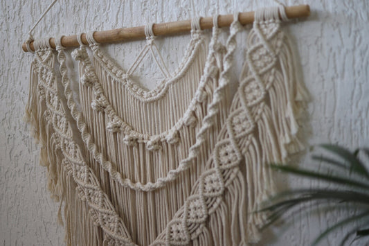 Handcrafted Large Macramé Wall Hanging