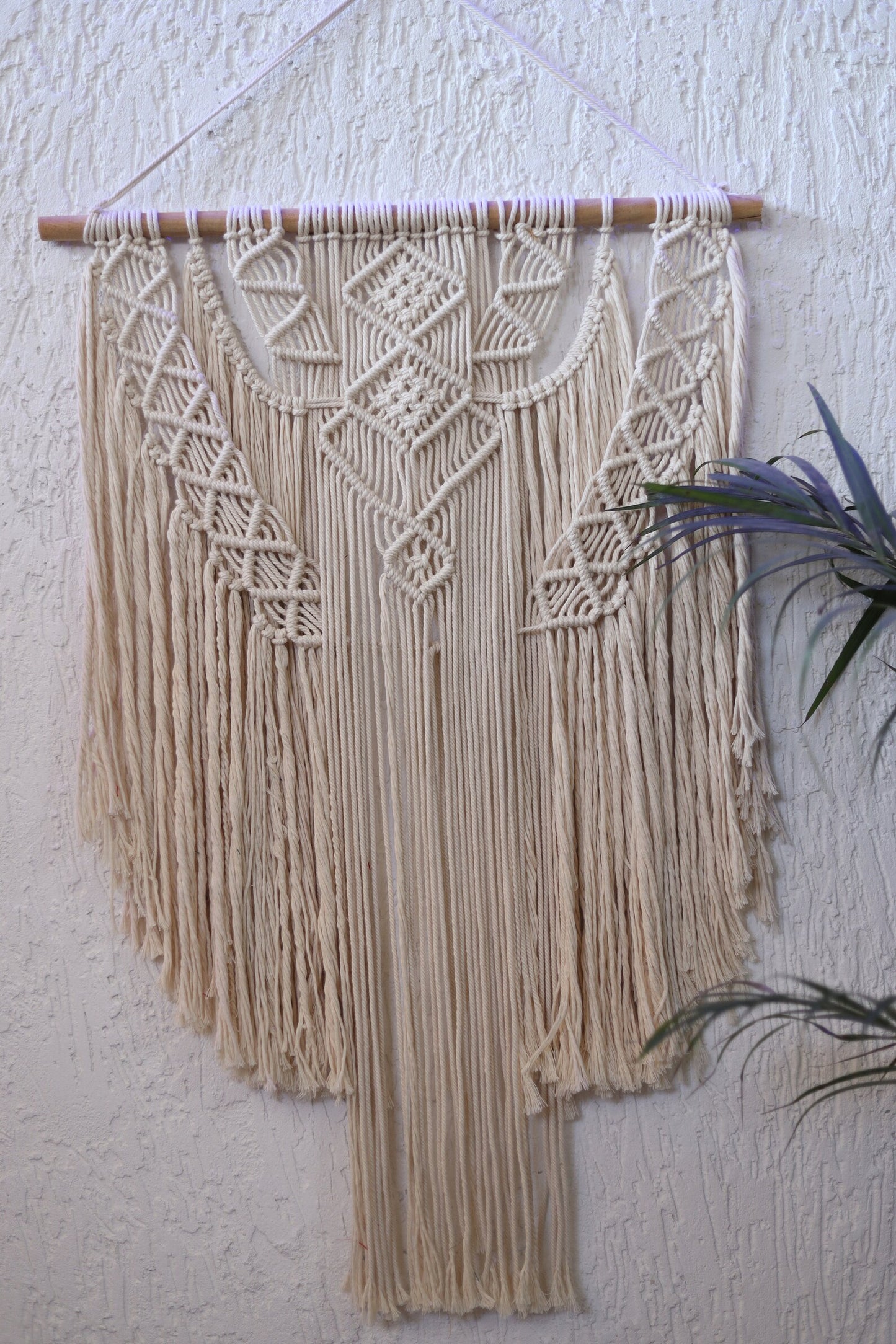 Handcrafted Geometric Macramé Wall Hanging