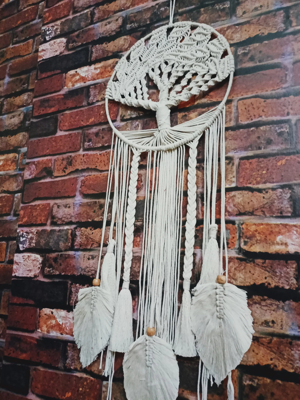 Handcrafted Tree of Life Macramé Dream Catcher