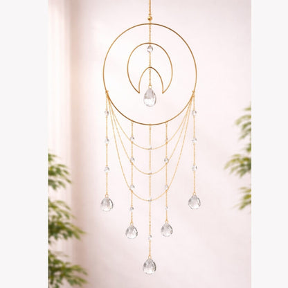 Glass Rainbow Suncatcher – Crystal Light Reflection Window Decor
