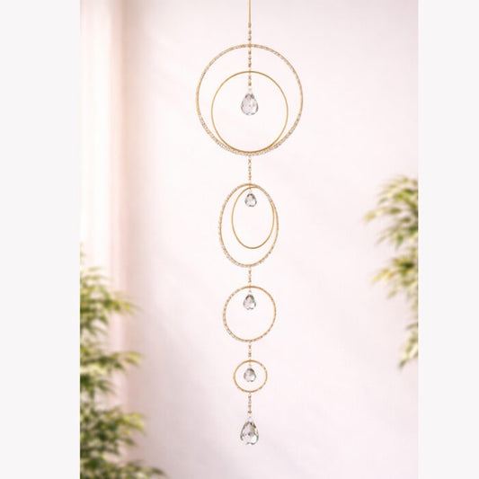 Handcrafted Crystal Sun Catcher – Rainbow Window Hanging Decor