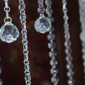 Crystal Beaded Curtain – Elegant Door & Window Hanging Decor