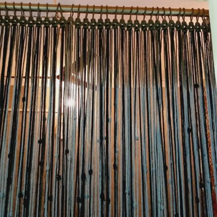 Macramé Curtain – Boho Doorway Backdrop Hanging Decor