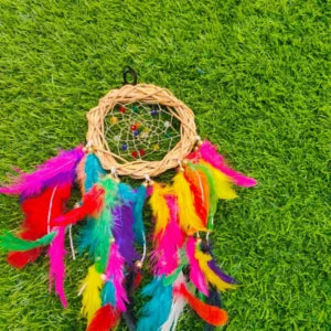 Large Feather Dream Catcher Boho Wall Hanging Decor