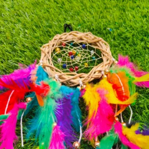 Large Feather Dream Catcher Boho Wall Hanging Decor