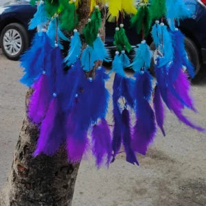 Large Feather Dream Catcher Boho Wall Hanging Decor