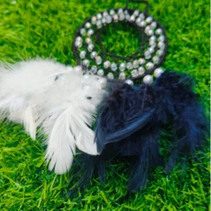 Handmade Dream Catcher Car Hanging Feather Rear View Mirror Charm