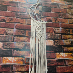 Moon Cotton Dori Dream Catcher Handmade Wall Hanging Decor