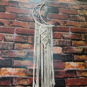 Moon Cotton Dori Dream Catcher Handmade Wall Hanging Decor