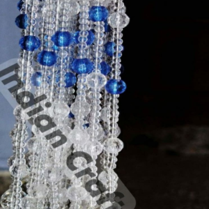 Crystal Beaded Curtain – Glass Bead Door & Window Hanging Decor
