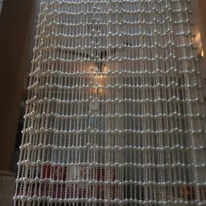 Pearl Beaded Curtain – Elegant Door & Window Hanging Decor