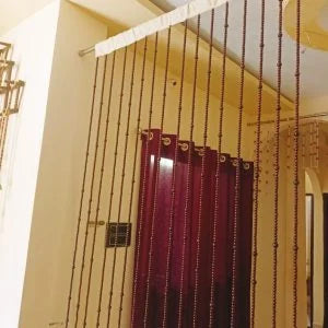 Wooden Beads Curtain – Decorative Door & Window Hanging Decor