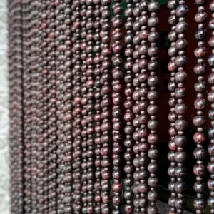 Wooden Beaded Curtain – Handcrafted Door & Window Hanging Decor