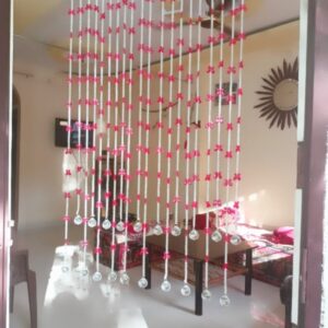 Butterfly Acrylic Beaded Curtain – Decorative Door & Window Hanging