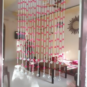 Butterfly Acrylic Beaded Curtain – Decorative Door & Window Hanging