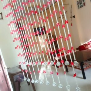 Butterfly Acrylic Beaded Curtain – Decorative Door & Window Hanging