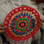 Large Crochet Dream Catcher Boho Wall Hanging Decor