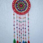 Large Crochet Dream Catcher Boho Wall Hanging Decor
