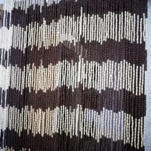 Wooden Beaded Curtain – Handcrafted Door & Window Hanging Decor