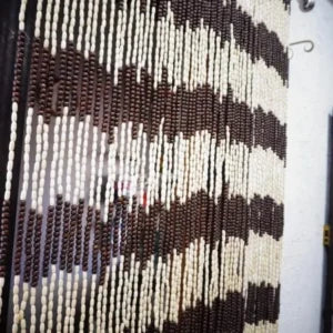 Wooden Beaded Curtain – Handcrafted Door & Window Hanging Decor