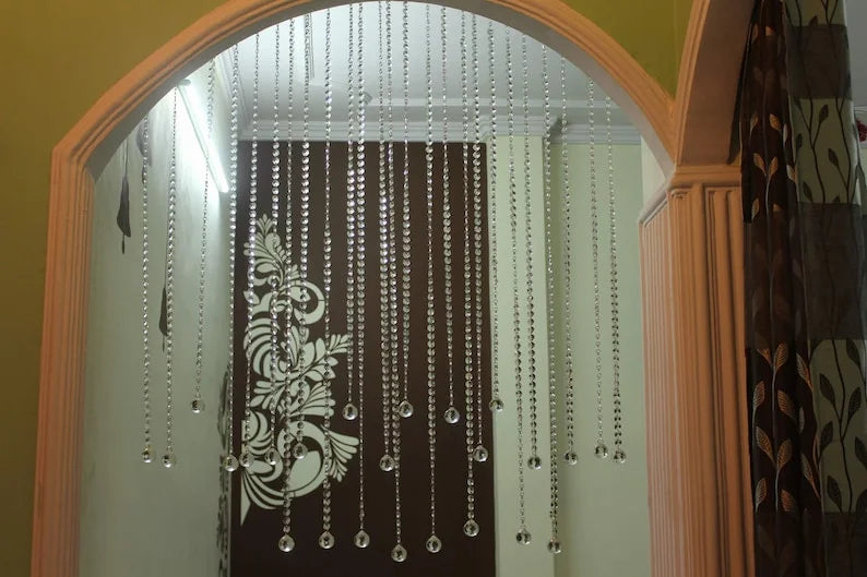 Crystal Beaded Curtain – Decorative Crystal Chain Hanging