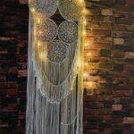 Large Handcrafted Macramé Dream Catcher Boho Wall Hanging Decor