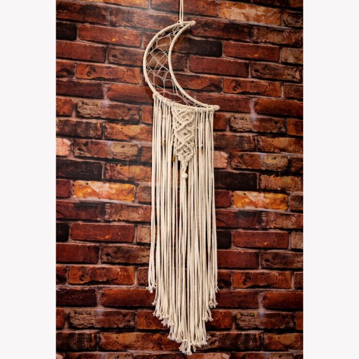 Moon Cotton Dori Dream Catcher Handmade Wall Hanging Decor