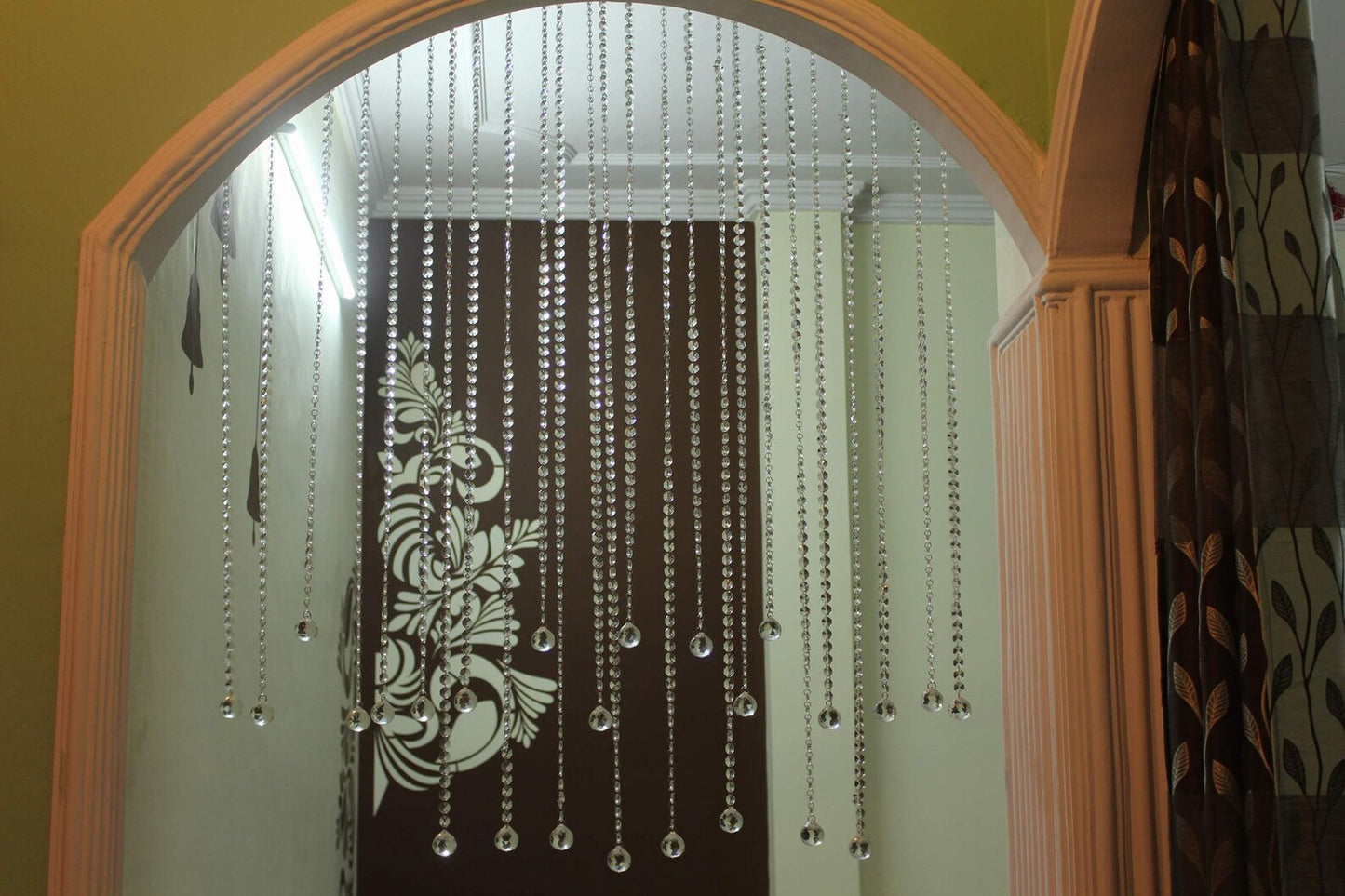 Crystal Beaded Curtain – Decorative Crystal Chain Hanging