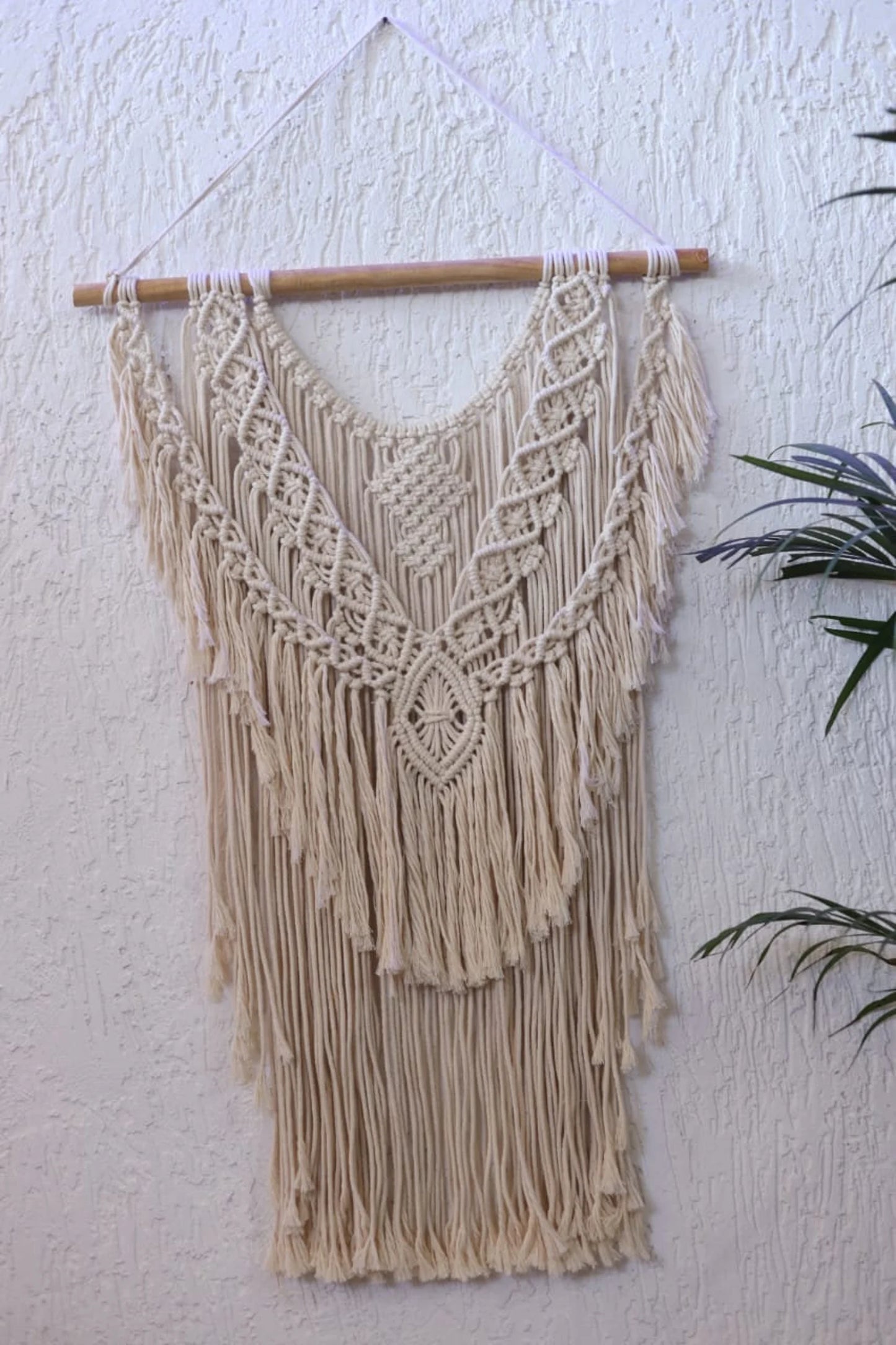 Handcrafted Boho Macramé Wall Hanging