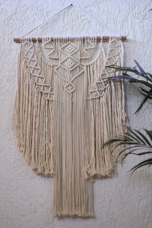 Handcrafted Geometric Macramé Wall Hanging