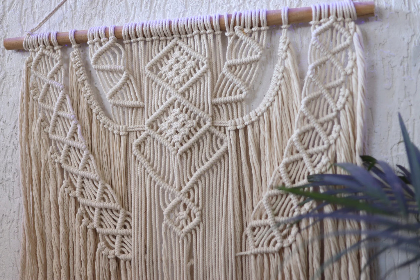 Handcrafted Geometric Macramé Wall Hanging