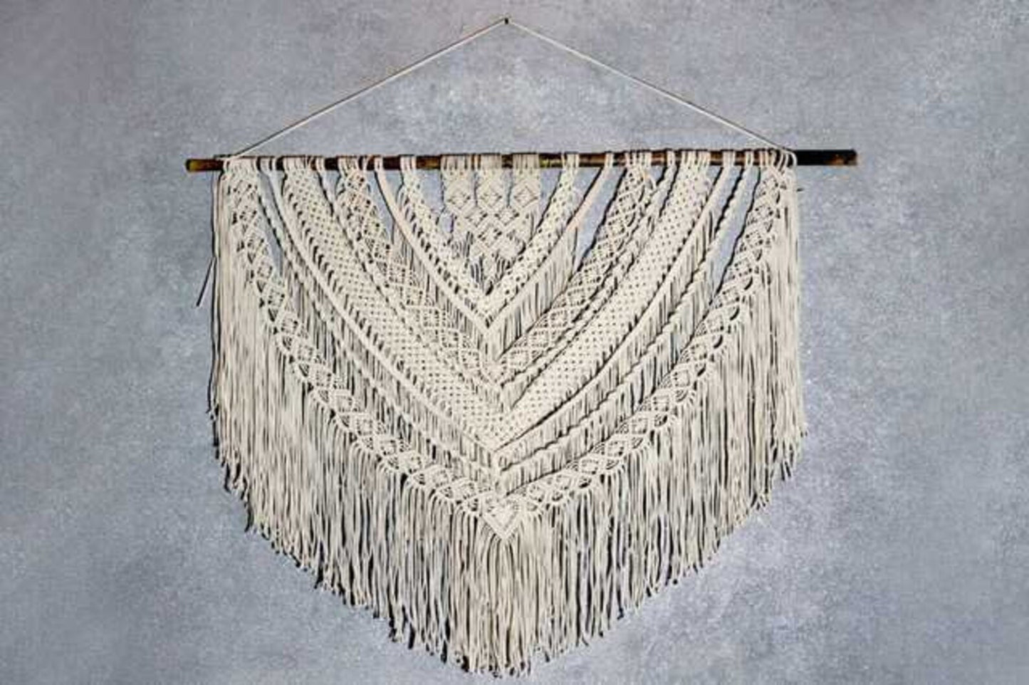 Handcrafted Large Macramé Wall Hanging