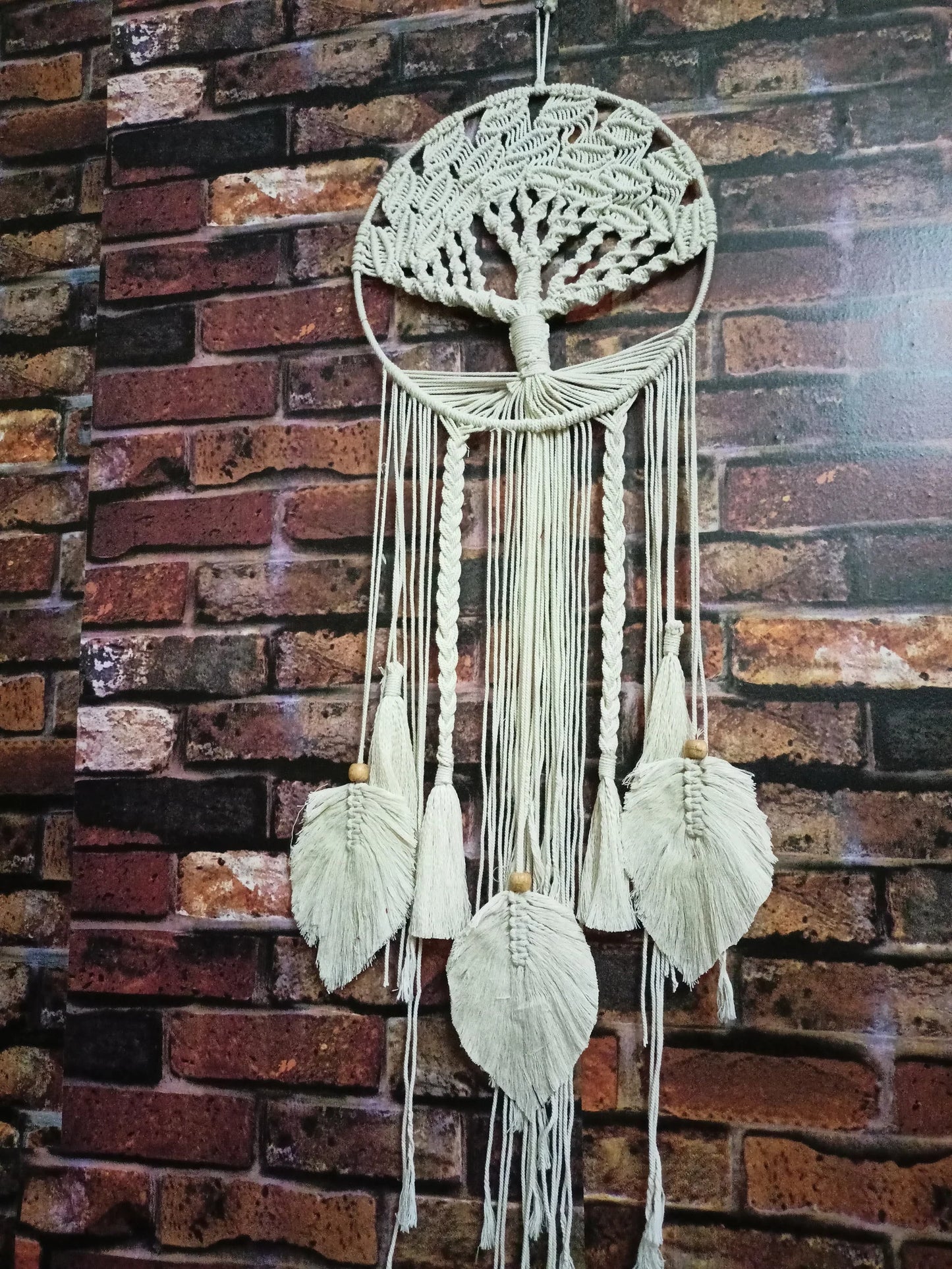 Handcrafted Tree of Life Macramé Dream Catcher
