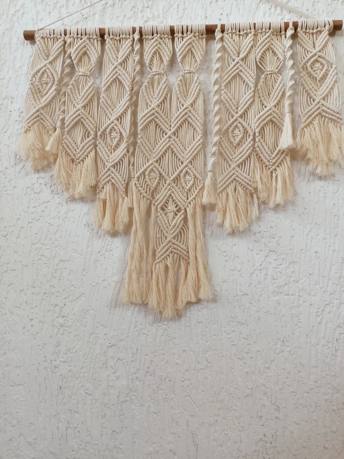 Handcrafted Layered Macramé Wall Hanging