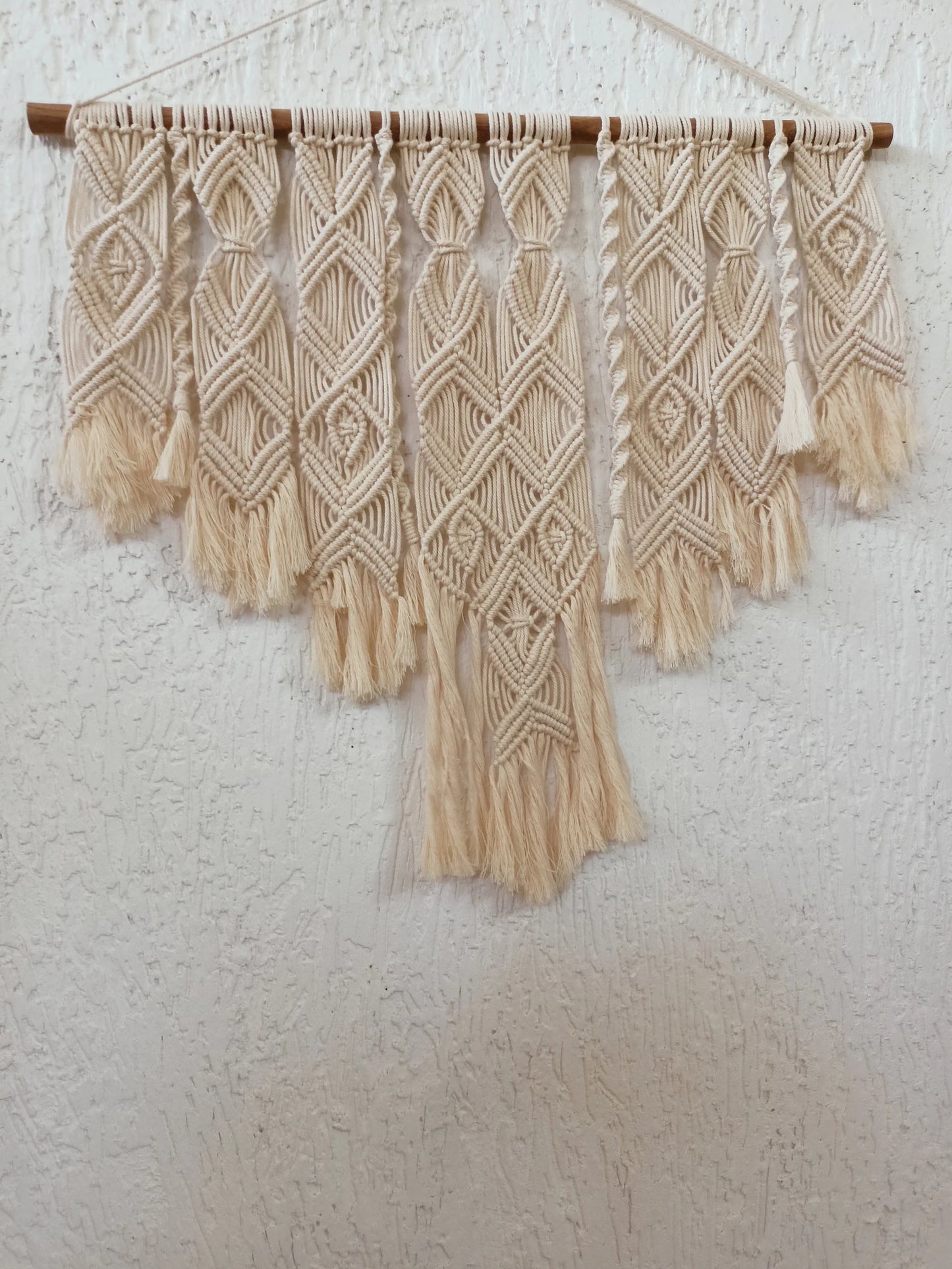 Handcrafted Layered Macramé Wall Hanging