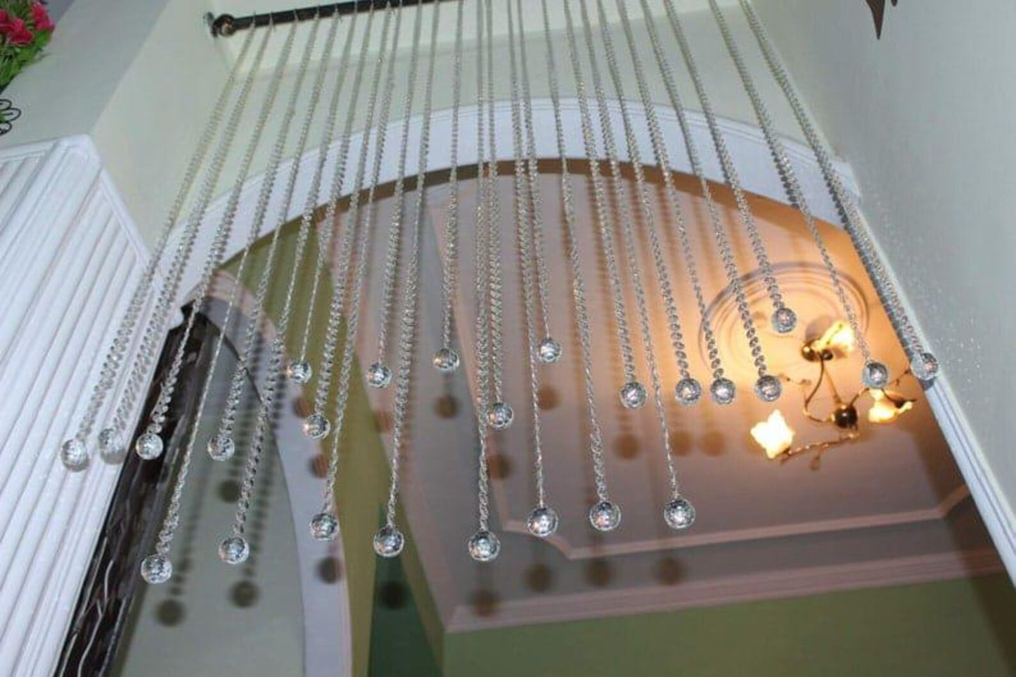 Crystal Beaded Curtain – Decorative Crystal Chain Hanging