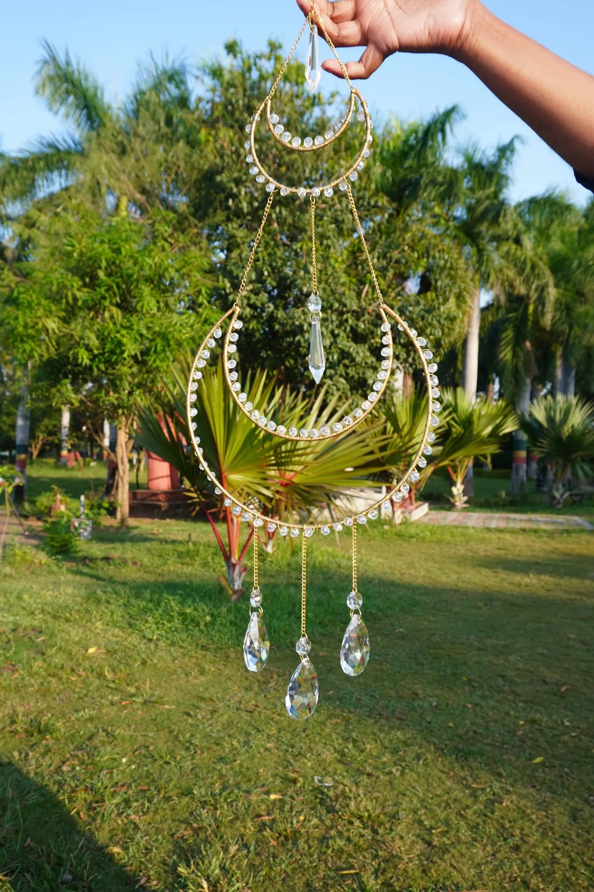 Handcrafted Crystal Suncatcher – Rainbow Maker Window Hanging