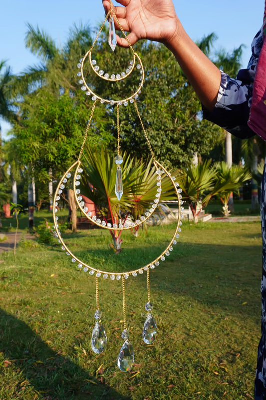 Handcrafted Crystal Suncatcher – Rainbow Maker Window Hanging