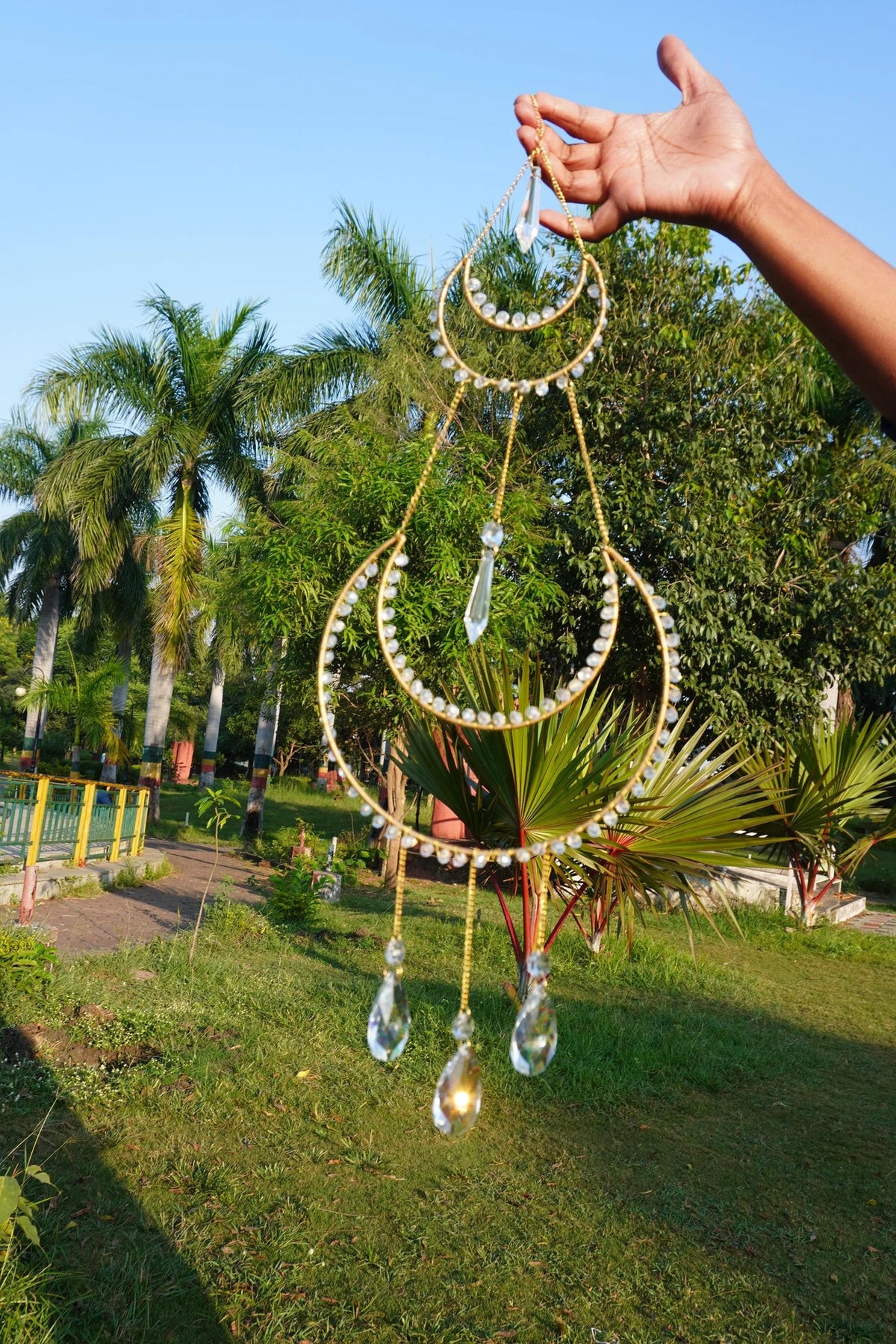 Handcrafted Crystal Suncatcher – Rainbow Maker Window Hanging