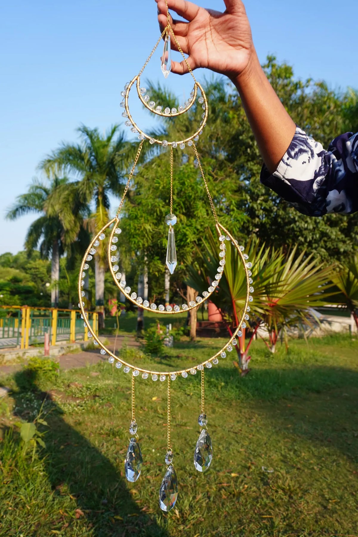 Handcrafted Crystal Suncatcher – Rainbow Maker Window Hanging