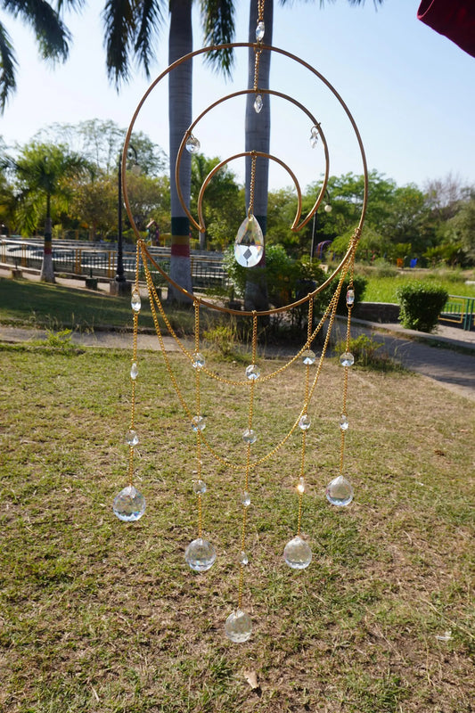 Glass Rainbow Suncatcher – Crystal Light Reflection Window Decor
