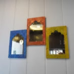 Handmade Indian Jharokha Wall Mirror Set Ethnic Home Decor